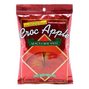 Maçã Desidratada Crocante 40g - Croc Apple-0