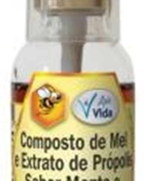 Spray de Própolis Composto de Mel, Menta e Malva 30ml