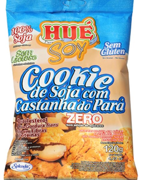Cookie de Soja com Castanha do Pará Zero 120g