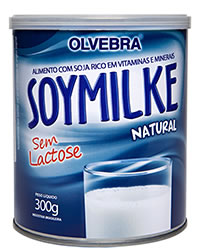 Soymilke Leite de Soja em Pó Natural 300g - Olvebra -0