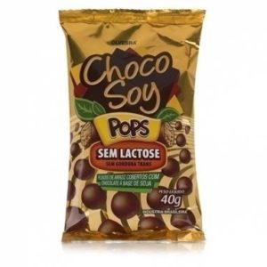 Chocolate de Soja Choco Soy Pops - Display com 20 unidades de 40g - Olvebra -0