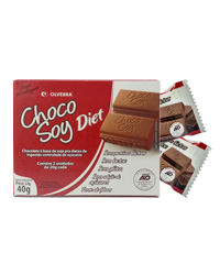 Chocolate de Soja Choco Soy Diet Cartucho com 02 unidades - Olvebra -0