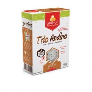 Trio Andino (Chia, Quinua e Amaranto) 150g - Grings-0