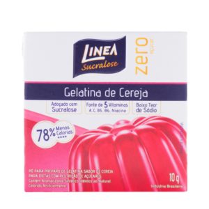 Gelatina de Cereja Zero Açúcar 10g - Linea-0