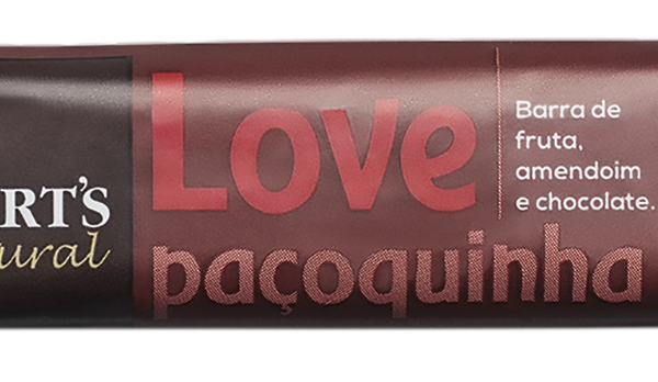 (Love Paçoquinha) Barra de Frutas com Amendoim e Chocolate - Contém 24 unidades de 35g - Hart's Natural-0
