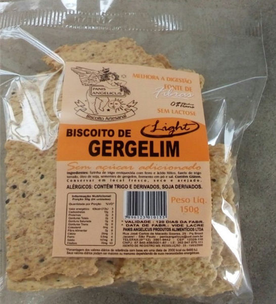 Biscoito de Gergelim 150g - Panis Angelicus-0