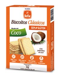 Biscoito Belfar Coco Sem Glúten 84g - Olvebra -0