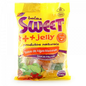 Bala de Algas Marinhas Sabor Frutas 200g - Sweet Jelly-0
