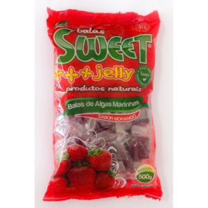 Bala de Algas Marinhas Sabor Morango 500g - Sweet Jelly-0