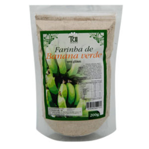 Farinha de Banana Verde Sem Glúten 200g - Tui-0