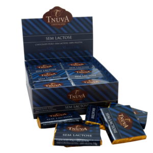 Tabletinho de Chocolate Comum Sem Lactose - Contém 30 unidades de 14g Peso Liq. 420g - Tnuva-0