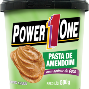 Pasta de Amendoim Com Açucar de Coco 500g- Power One-0