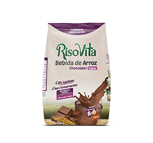 Bebida de Arroz Em Pó Sabor Chocolate 300g - Risovita-0