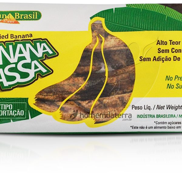 Banana Passa Sem Adição de Açúcares 86g - Banana Brasil-0