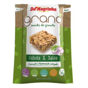 Snack de Granola Sabor Cebola & Salsa 35g - Da Magrinha-0