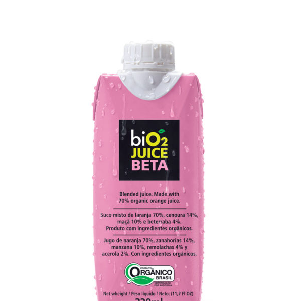 Suco Orgânico Juice Beta 330ml - Bio2 Organic-0