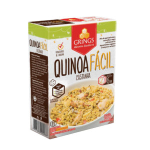 Quinoa Fácil Castanha (Mix de Quinoa Branca, Vermelha e Negra) 100g - Grings-0