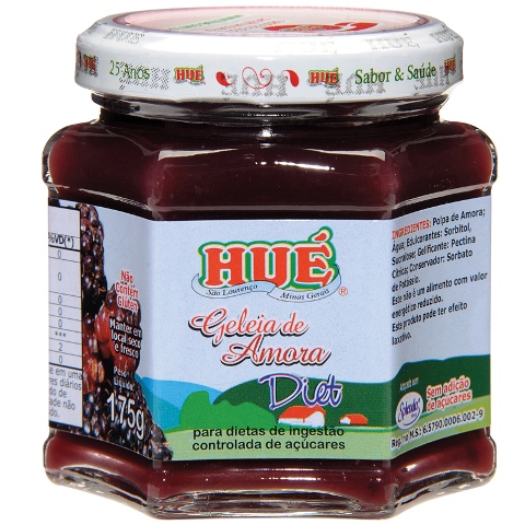 Geleia de Amora Diet 175g Geleia de Amora Diet 175g