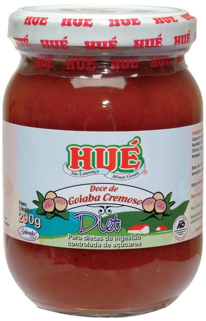 Doce de Goiaba Cremoso Diet 210g - Hué-0 Doce de Goiaba Cremoso Diet 210g - Hué-0